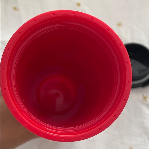 Starbucks Red Tumbler with White holiday Pattern - Picture 10 of 11